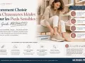 Une femme ajuste une chaussure Mephisto, guidant vers le choix de chaussures idéales pour un pied maigre sensible, offrant confort et soutien.