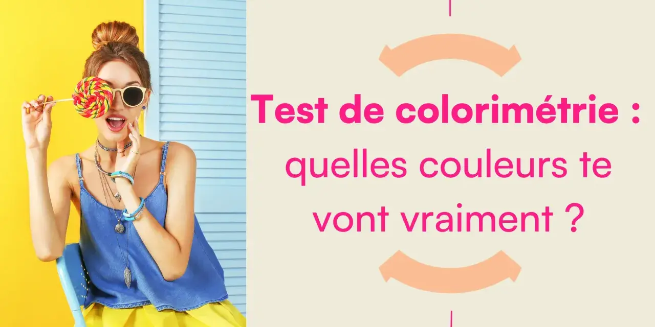 Test de colorimétrie : comment connaitre ses couleurs ? Une jeune femme joue avec une sucette colorée, découvrez quelles couleurs vous vont vraiment.