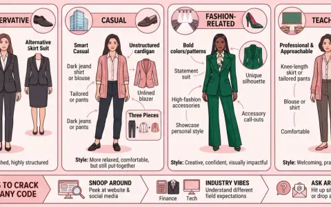 Guide pour savoir comment s'habiller pour un entretien : tenues conservatrices, décontractées, mode ou professionnelles.