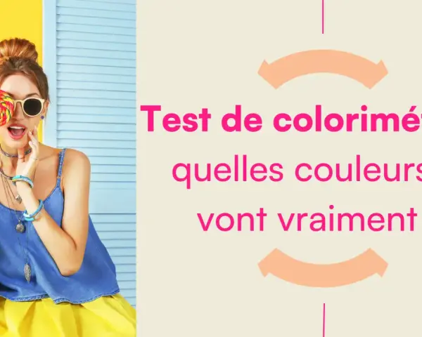 Test de colorimétrie : comment connaitre ses couleurs ? Une jeune femme joue avec une sucette colorée, découvrez quelles couleurs vous vont vraiment.